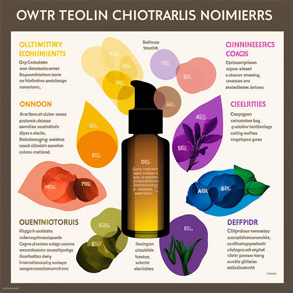 L'image montre des produits cosmétiques à base de plantes et des produits cosmétiques dans une variété de couleurs et de formes. Les produits sont répartis sur une table en bois et présentés avec élégance. Les produits sont faits à partir d'ingrédients naturels tels que des plantes, des huiles et des herbes, et sont conçus pour nourrir, protéger et adoucir la peau. Certains produits incluent des baumes à lèvres, des crèmes hydratantes, des exfoliants, des baumes et des masques. Les produits cosmétiques à base de plantes sont considérés comme étant bénéfiques pour la santé et la beauté de la peau car ils sont naturels et exempts de produits chimiques nocifs.